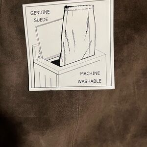 Chic Brown Suede A-Line Skirt